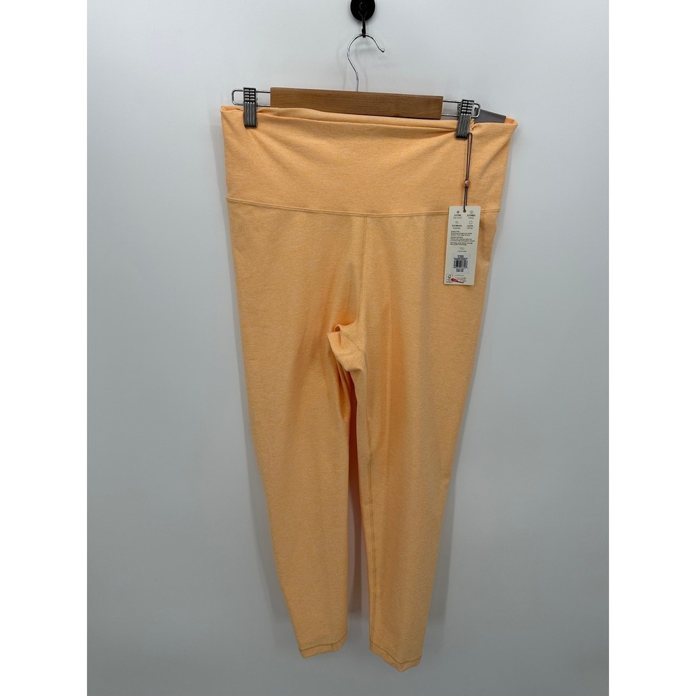Calia LustraLux Leggings Womens XL Orange High Rise‎ 7/8 Compression WAX32266
